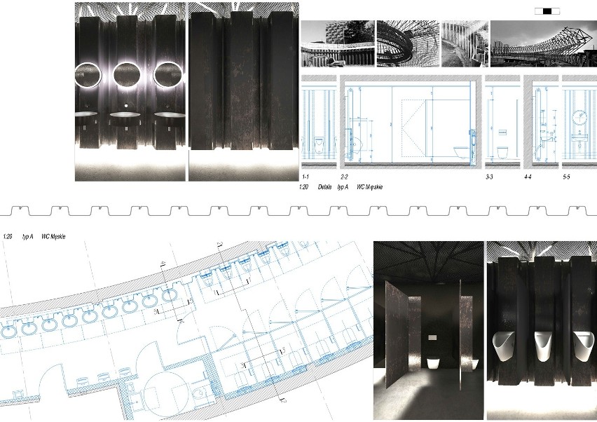 Pracownia 2G Studio wygrała konkurs na projekt nowych toalet...