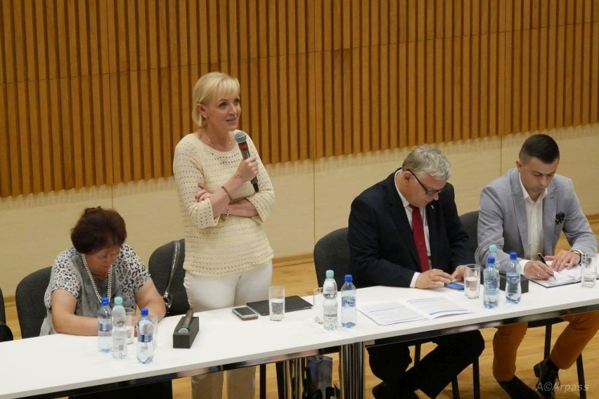 W spotkaniu uczestniczyli m.in. Marek Suski i Anna Kwiecień.