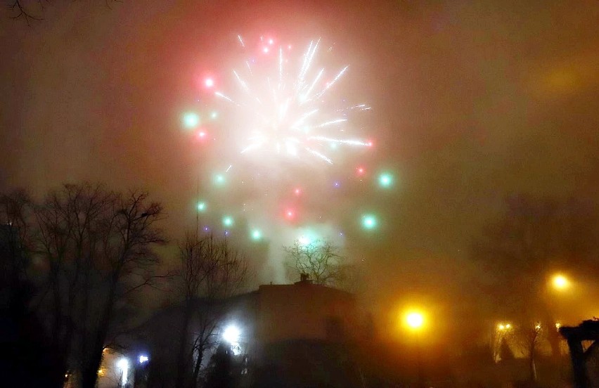 Niebo nad województwem śląskim pojaśniało od fajerwerków!...