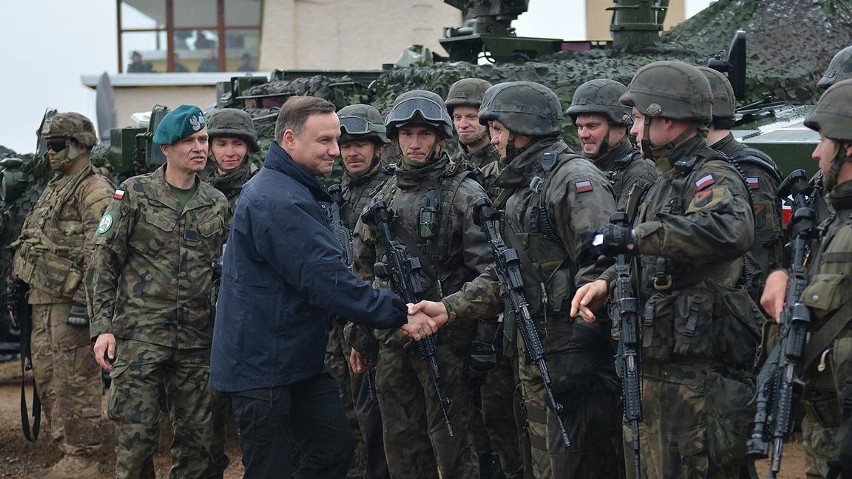 Anakonda 16. Andrzej Duda odwiedził żołnierzy [zdjęcia]