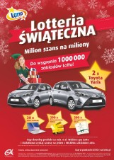 Lotteria Świąteczna! Milion szans na miliony! [ZASADY, NAGRODY]