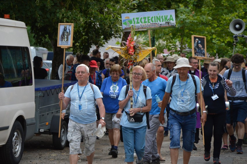 Szczecińska pielgrzymka w drodze na Jasną Górę 2022.