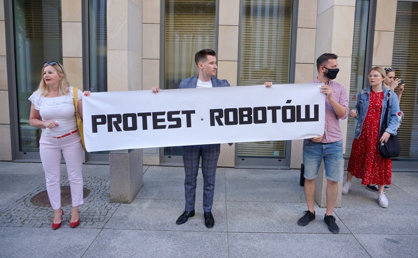 Protest przedsiębiorców w Lublinie