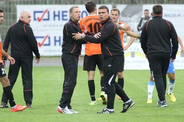 Po meczu trener Ireneusz Mamrot miał spore pretensje do arbitra Zbigniewa Dobrynina