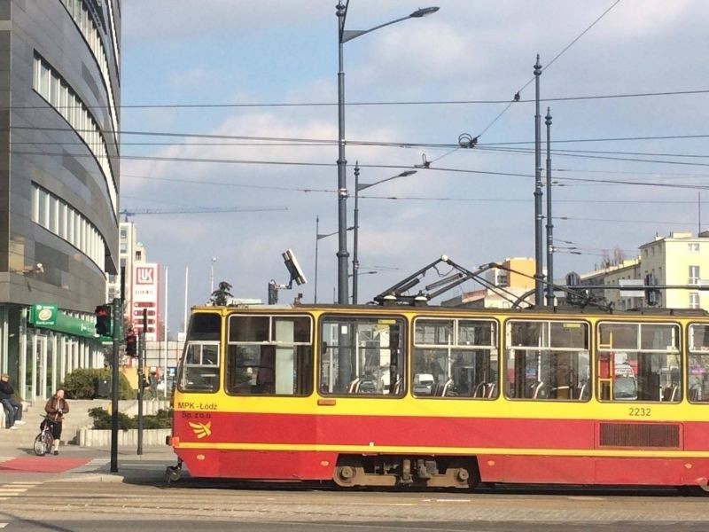 Awaria tramwaju na skrzyżowaniu marszałków