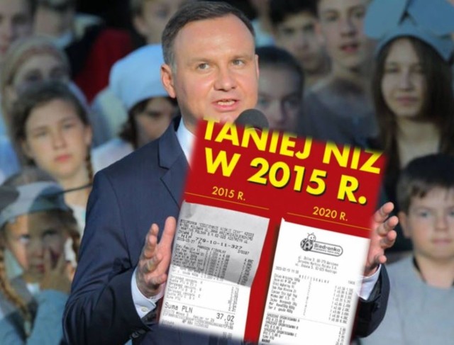 Biedronka promocją wpisuję się w kampanię prezydencką? Koszyk Andrzeja Dudy tańszy, niż w 2015 roku