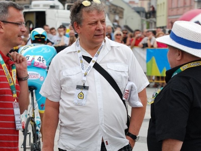 Rodzina Tomasza Jarońskiego, znanego kolarskiego komentatora "Eurosportu&#8221;, pochodzi z Kielc. Pan Tomasz pojawił się w Kielcach na starcie trzeciego etapu Tour de Pologne.