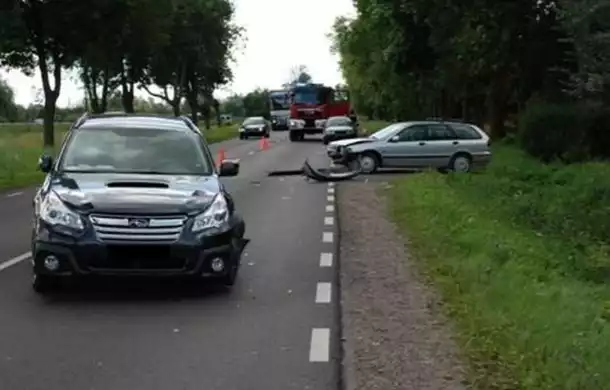 Wypadek w miejscowości Bedlno Radzyńskie