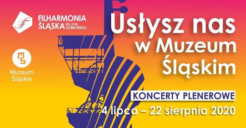 Pierwszy koncert w Filharmonii Śląskiej już 19 czerwca. A latem nowy projekt Filharmonii Śląskiej i Muzeum Śląskiego: koncerty plenerowe