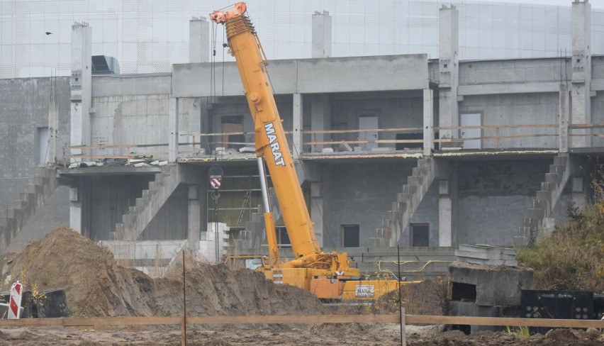 Trwa budowa nowego stadionu dla Radomiaka w ramach...