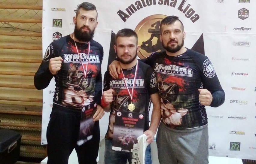 Gladiatorzy ze złotem i srebrem na Mistrzostwach Polski MMA!