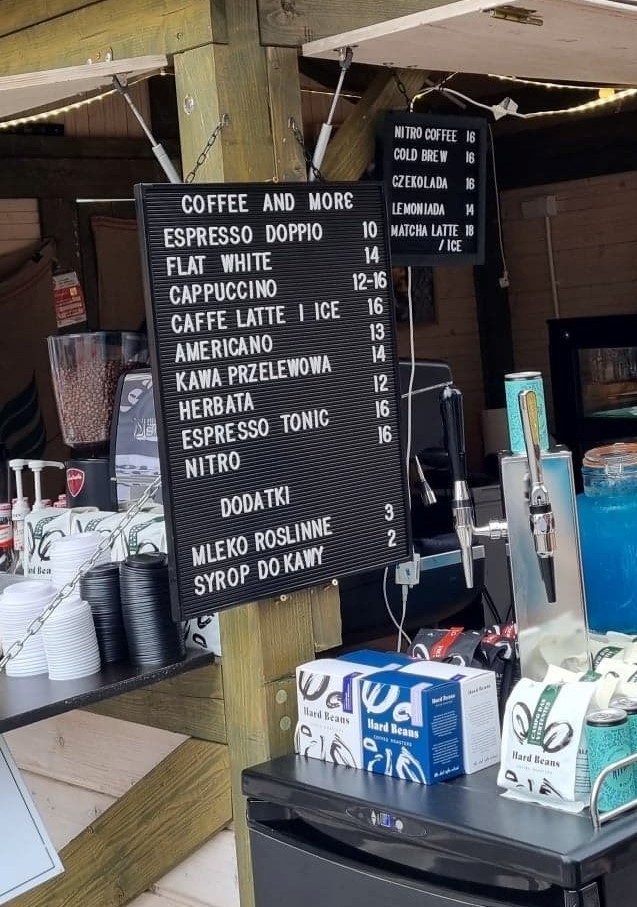 Ceny typowe dla kawiarni. Nie jest przesadnie drogo, ani też...