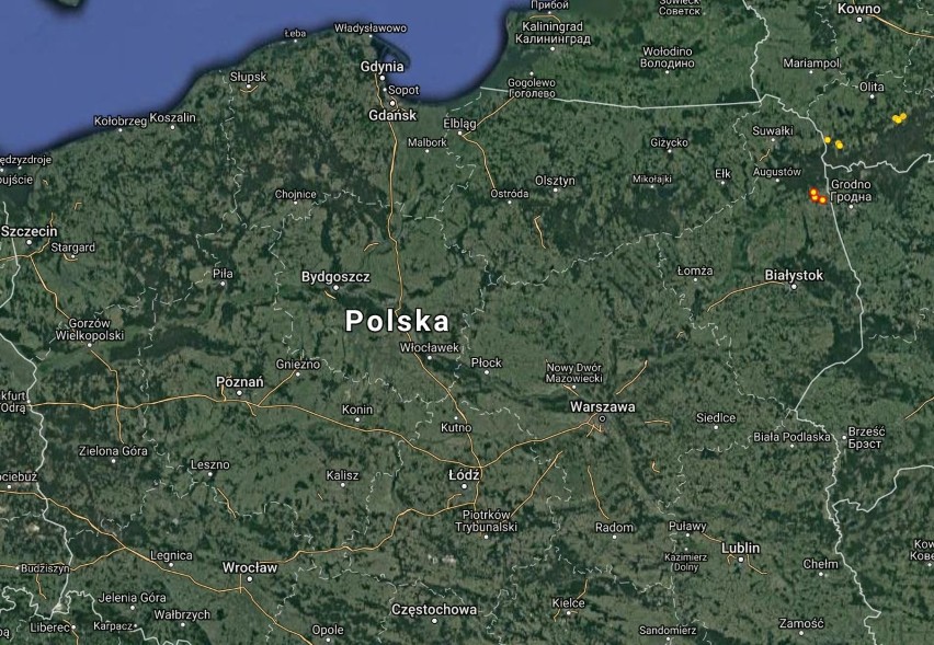 Gdzie jest burza? Interaktywna mapa burzowa Polski [MAPA...