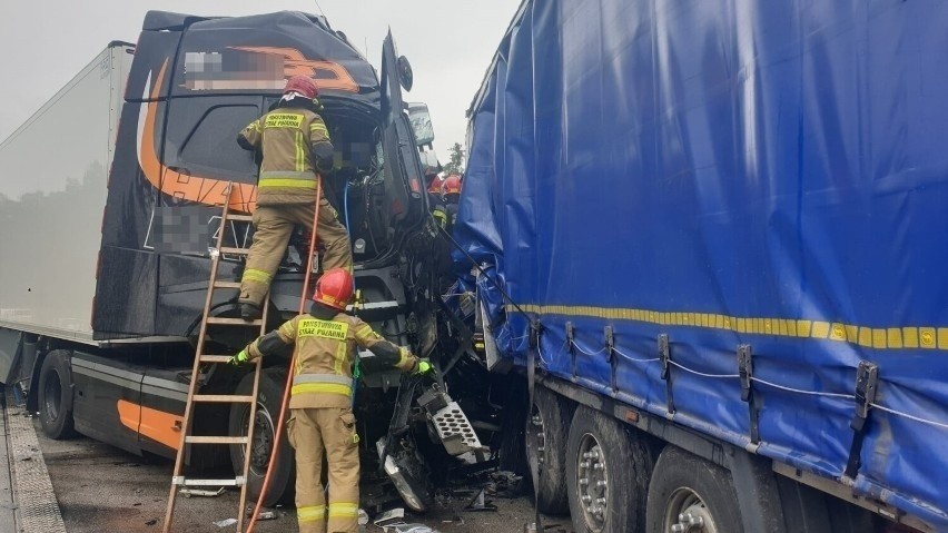 W wypadku na autostradzie A1 pod Radomskiem zginęła...