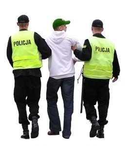 Mężczyzna został zatrzymany przez policję