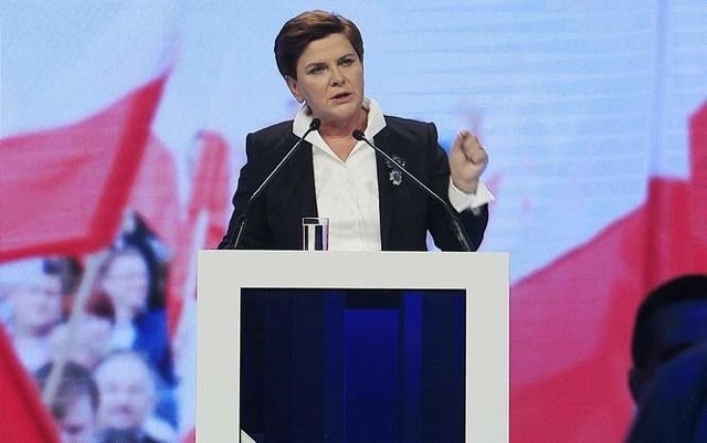 Beata Szydło, kandydatka na premiera