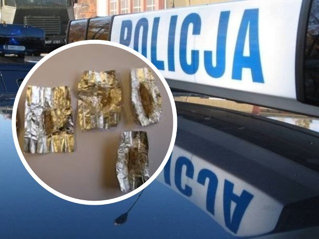 Policjanci z Grudziądza zatrzymali 29-latka który miał przy sobie heroinę