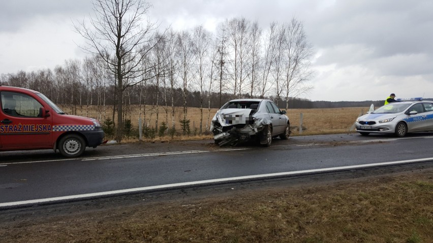 Wypadek koło Śmiadowa w gminie Borne Sulinowo 