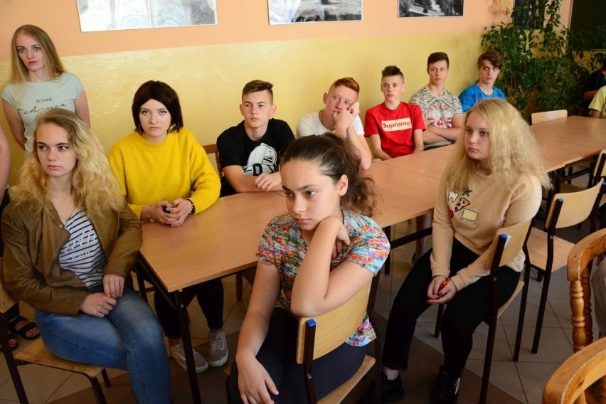 Młodzież z Ukrainy, która rozpocznie naukę od września.