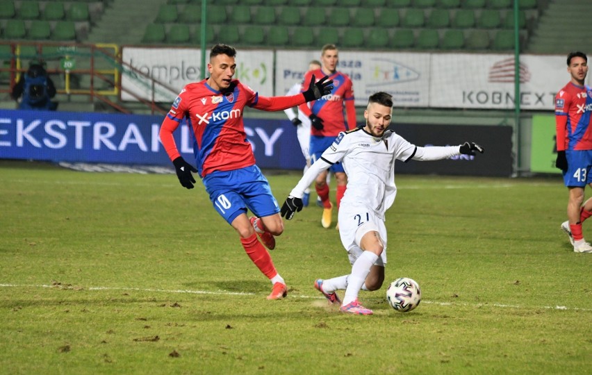 Raków Częstochowa - Pogoń Szczecin 0-1.