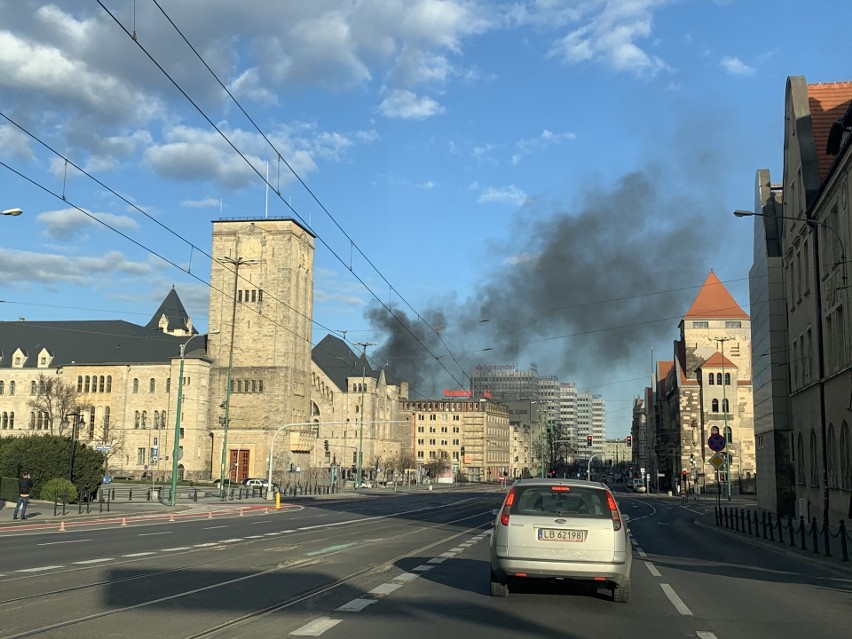 W sobotę doszło do pożaru budynku przy ul. Gwarnej.