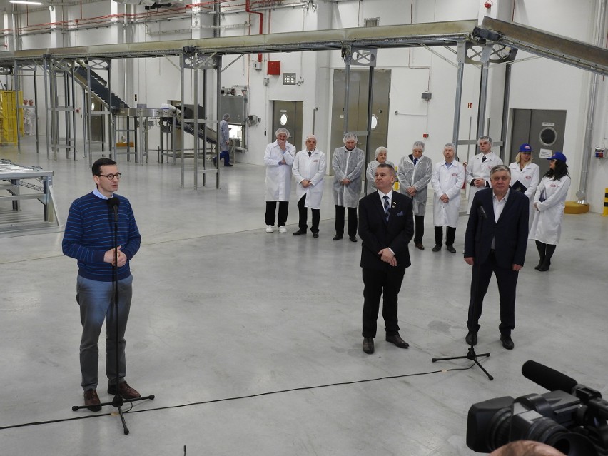 Premier Mateusz Morawiecki z wizytą w Podlaskiem. Odwiedził...