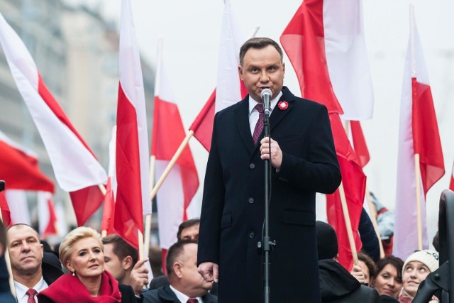 Prezydent wziął udział w uroczystościach w Warszawie.