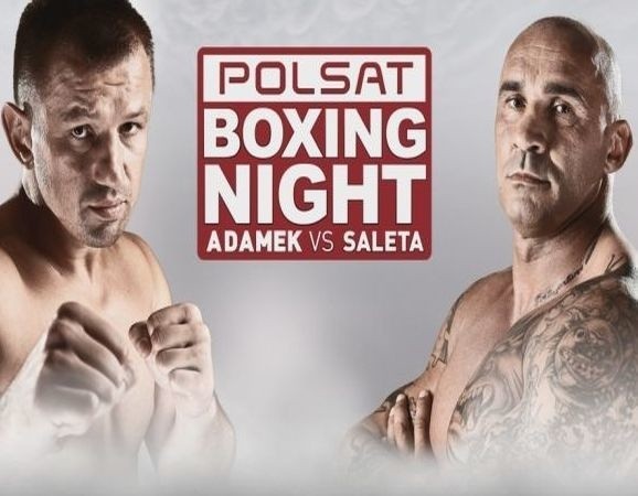 Adamek - Saleta. Transmisja online, stream - sprawdź, gdzie obejrzeć walkę podczas Polsat Boxing Night.