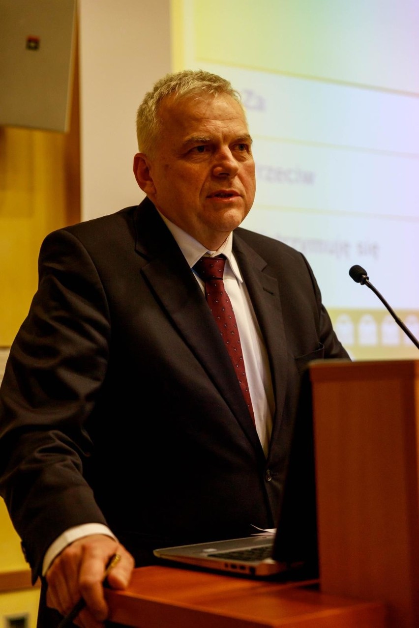 Przewodniczący sejmiku Bogusław Dębski