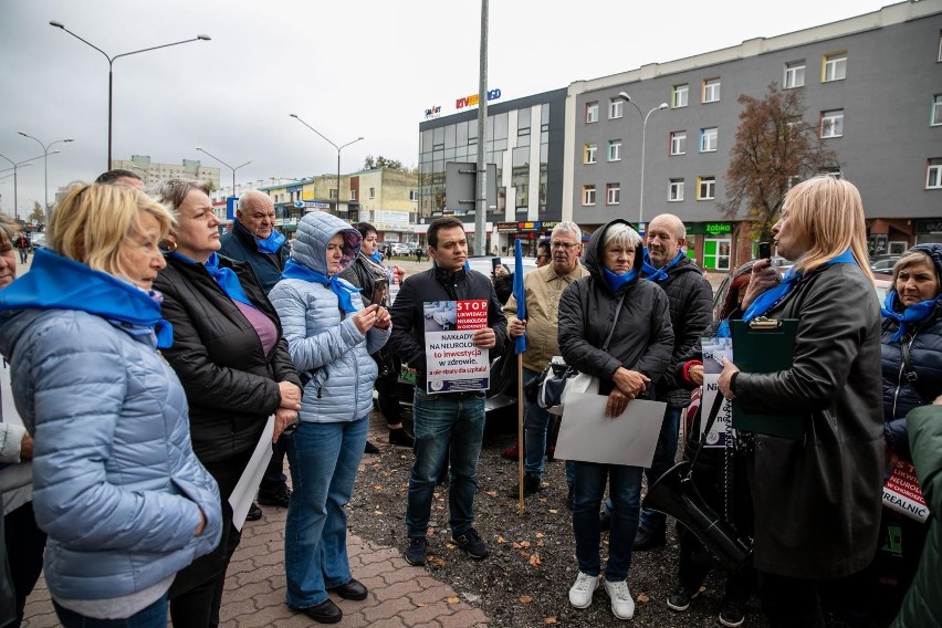 Protest pielęgniarek w Białymstoku