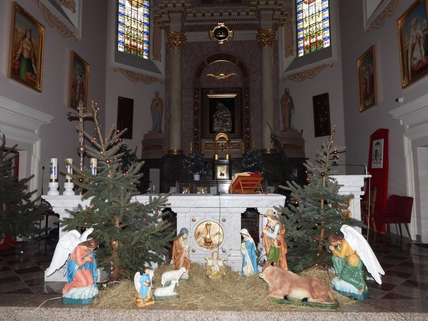 Szopka w kościele pw. Św. Jana Apostoła w Nurze