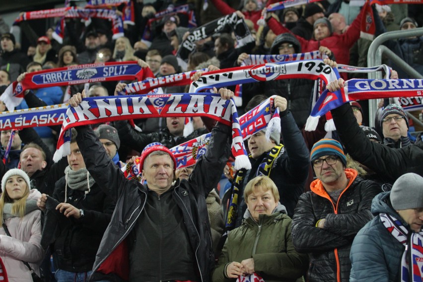 Górnik Zabrze - Arka Gdynia. Tak było na trybunach...