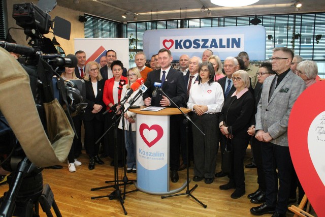 W lokalu Mozaika w Koszalinie Koalicja Obywatelska przedstawiła, jako pierwsza w mieście, wszystkich swoich kandydatów.