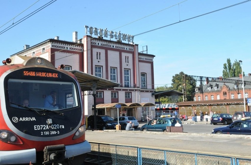 Remont dworca Toruń Główny