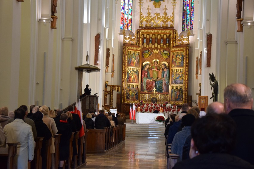 Częstochowa. Obchody Święta Niepodległości. Msza święta w...