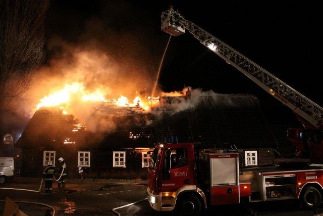 22 zastępy strażaków gasiły pożar w Opolu Bierkowicach.