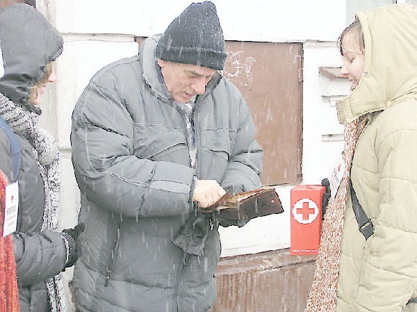 Wśród grudziądzan, którzy nie żałowali grosza  był Jerzy Wiecki.