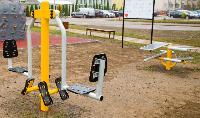 Skorupy i Park Antoniuk wzbogacą się o siłownie pod chmurką