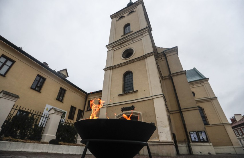 Poświęcenie ognia i wody - Wielka Sobota - w klasztorze...