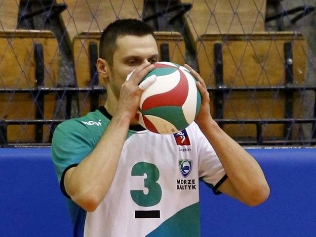Trener Michał Doliński.