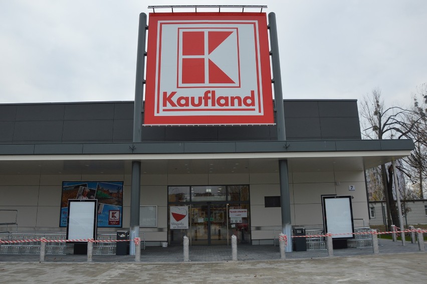 Kaufland między Sieradzką, Borowską i Ślężną już prawie...