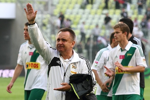 Mimo wypełnionego celu sportowego, w Gdańsku pożegnano się z trenerem Kaczmarkiem