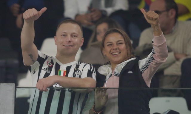 Reprezentantka Polski Ola Sikora mecz Ligi Mistrzów Juventus Turyn - Lokomotiv Moskwa obejrzała z Markiem Cedro, sędzią piłkarskim związanym z klubem Klonówka Masłów.