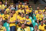 Bukowa na żółto! Zdjęcia szczęśliwych kibiców GKS Katowice, którzy zobaczyli zwycięstwo nad Ruchem Chorzów