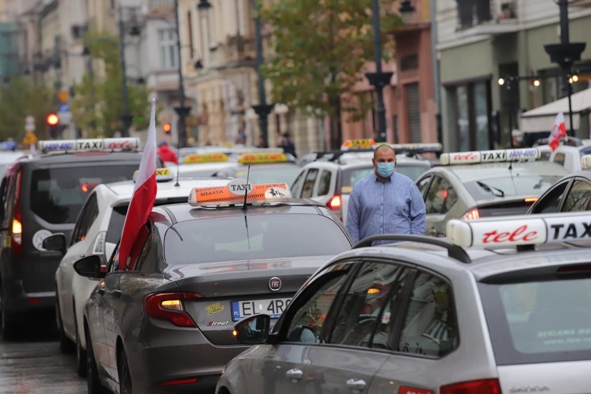 Uwaga w środę taksówkarze będą blokować ulice Łodzi.