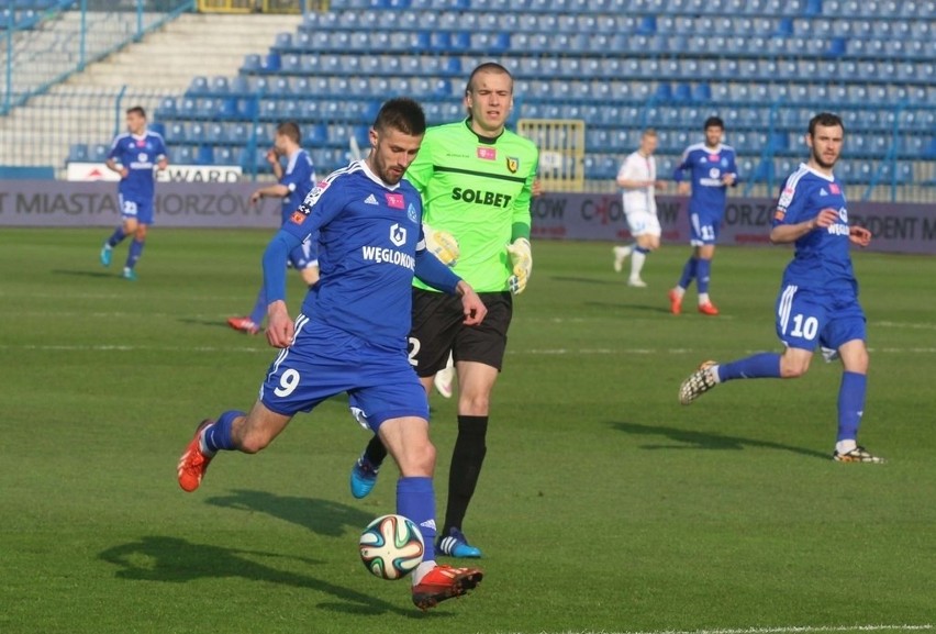 Ruch Chorzów przegrał z Zawiszą Bydgoszcz 1:2