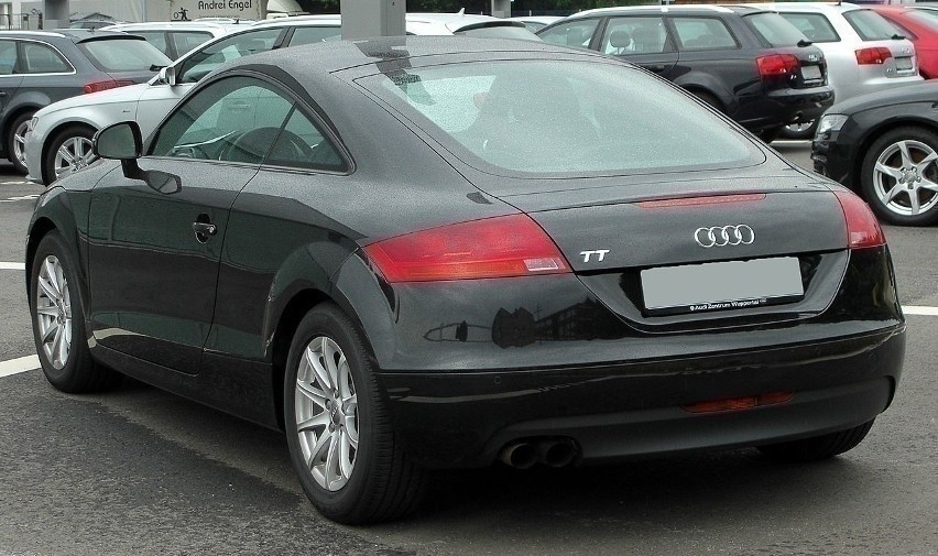 Audi TT - 12,5 proc. aut z usterkami...