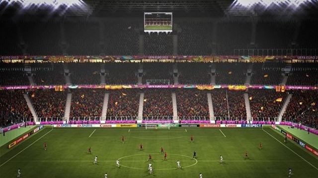 UEFA Euro 2012 od EA Games. Jeden ze stadionów mistrzostw.