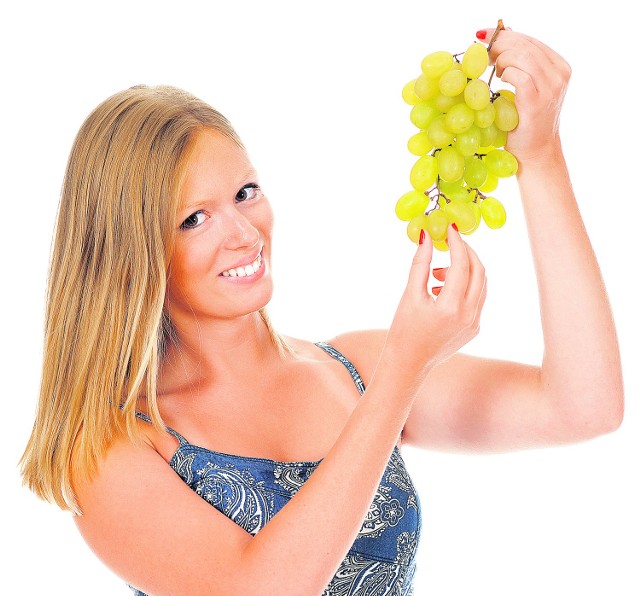 Winogrona są pyszne  i bardzo zdrowe.