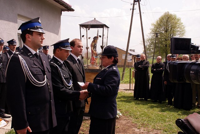 Stanisława Balakowicz przez lata była uczestnikiem wszystkich uroczystości, w jakich brali udział druhowie OSP z Moszczenicy